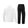 Li Ning Table Tennis Series Hoodless Cardigan Knitted Casual Sports Suit Unisex Sweatshirt AWEV003-2