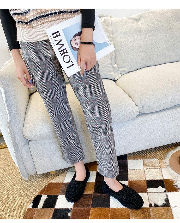 Women's Furry Velvet Lamb Wool Loafers - Autumn/Winter Large Size (41-43)