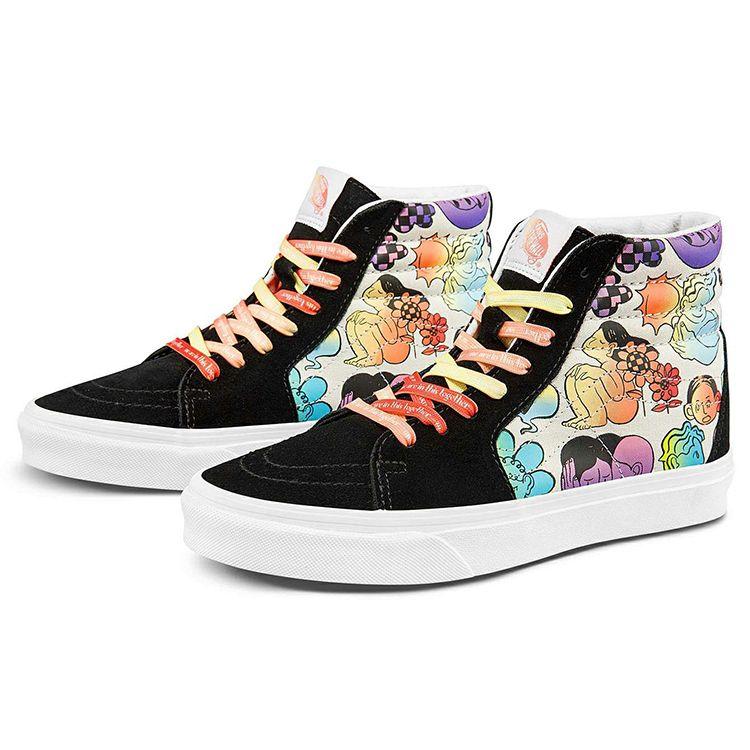 Vans Sk8-Hi Cultivate Care Black Multi-Color Unisex VN0A5JMJ8C3