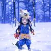 Anime Demon Slayer Kamado Nezuko Figure Kimetsu No Yaiba Hashibira Inosuke Action Figure Model Doll Toy Figurine Gift