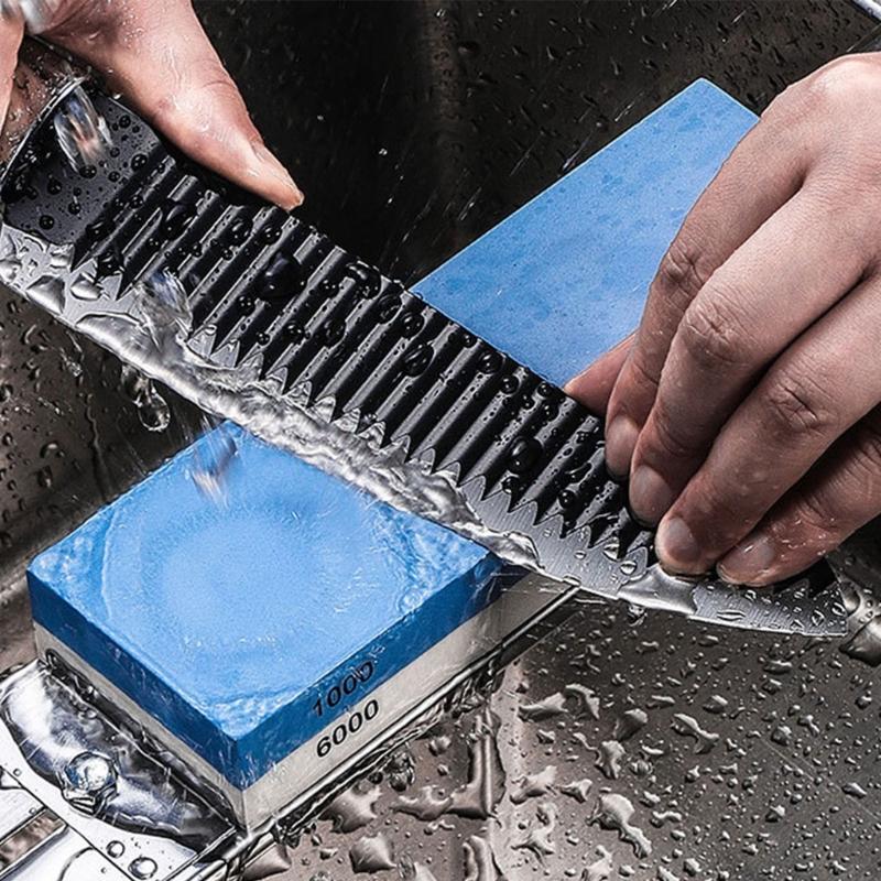 Schleifsteinhalter mit Flügelmutter, praktische Spülbrücke zum Schleifen von Steinmesserschärfer-Unterstützung, Küchenbedarf