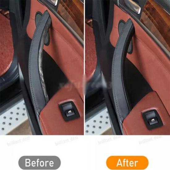 3Pcs For 2014-2018 BMW X5 X6 F15 F16 Interior Door Handle Cover Black