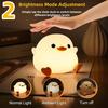 Cute Duck Cartoon Animals Silicone Lamp LED Night Light  for Children Kid Touch Sensor Timing USB Rechargeable for Birthday Gift
