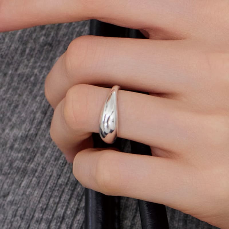 dmoment Luna Dome Ring (925Silver)