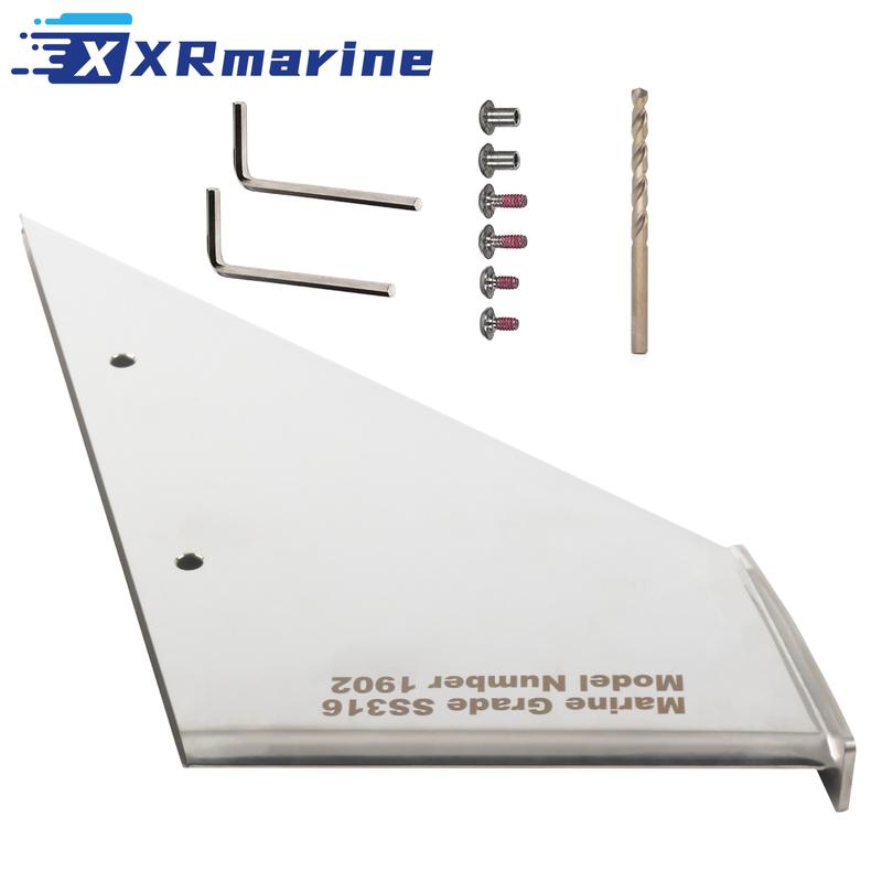 

Skeg Guard Safe Protector for Yamaha Mercury Suzuki 150-175HP 200HP 300HP 27151 срібний