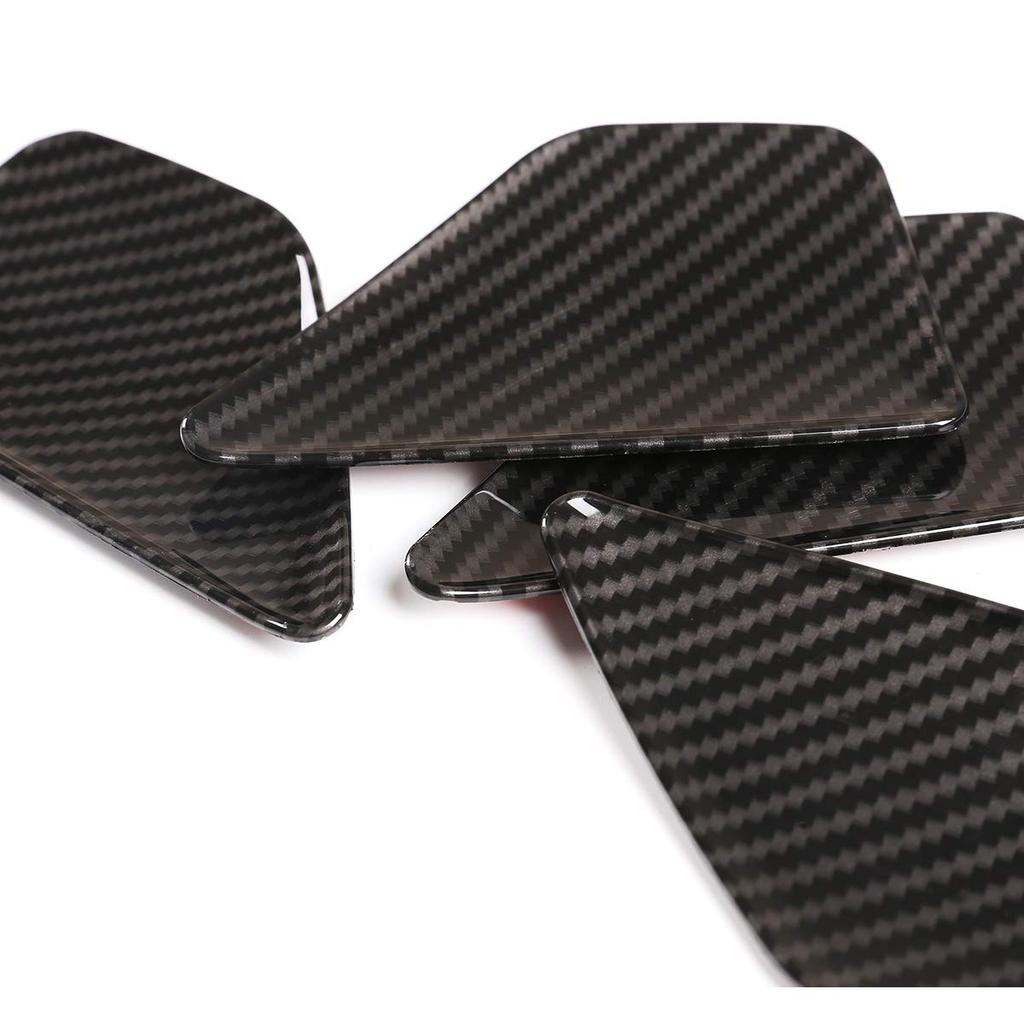 Car Accessories ABS Carbon Fiber Interior Door Bowl Cover Panel Decoration Suitable for Mercedes