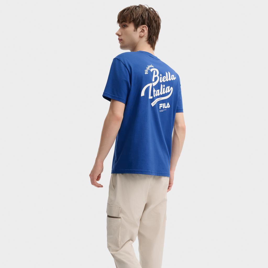 Fila Camiseta Hombre Azul Porcelana F11M439112FBU