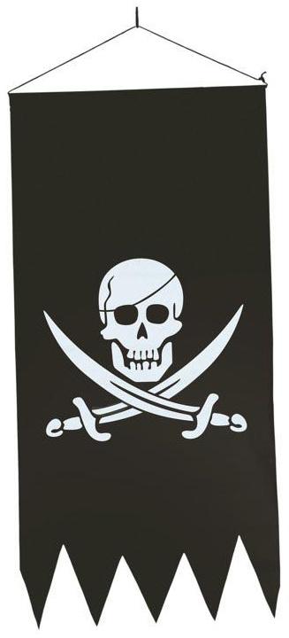Decorative Banner Pirate Flag Pirates 40X80Cm