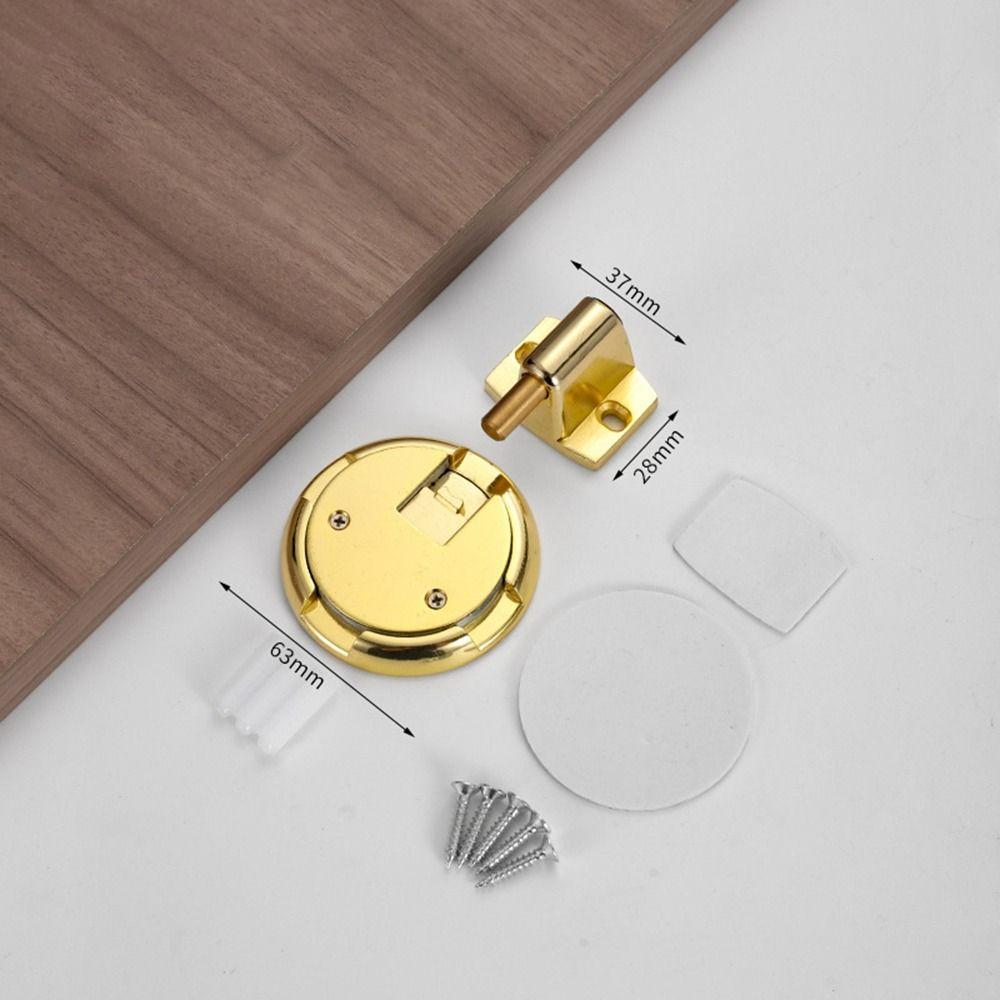 Zinc Alloy Door Holder Non-punch Door Stop New Door Suction  Door