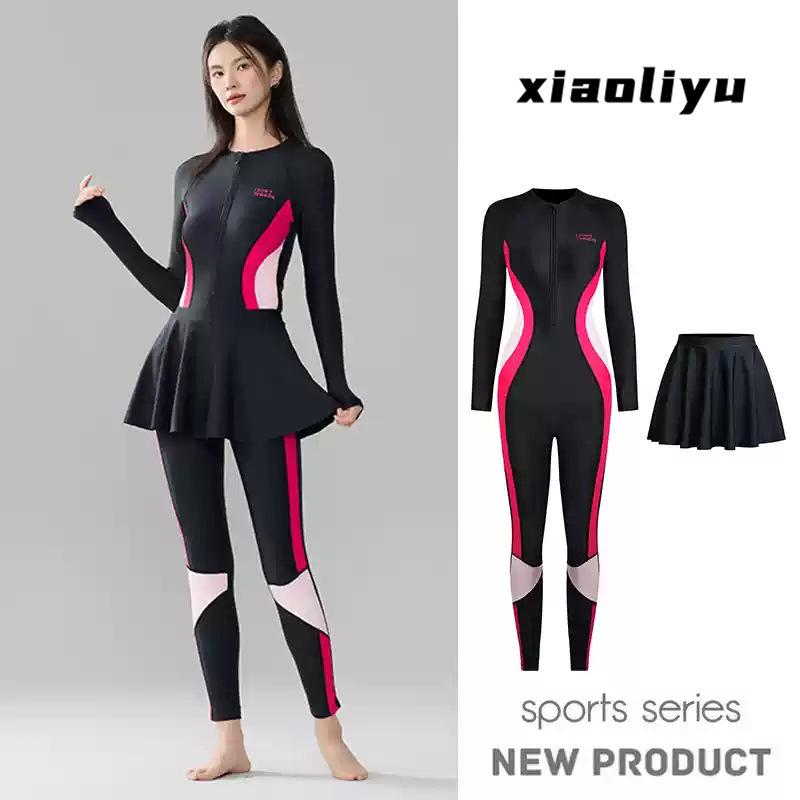 Women's Long Sleeve Full-Body Quick-Dry Sun Protection Diving & Surfing Suit