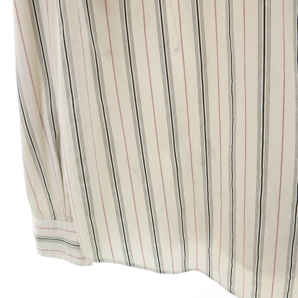 Polo by Ralph Lauren Striped Pattern Long sleeve Cotton shirt XL white Men's Used