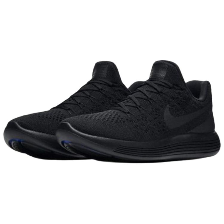 Nike LunarEpic Flyknit 2 Comfortable Versatile Low-Top Casual Running Shoes Women Sneaker Black 863780-014
