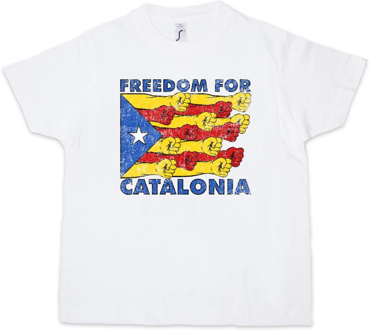 FREEDOM FOR CATALONIA Kids Boys kids boys T-Shirt Freedom for Free Catalonia Flag 100