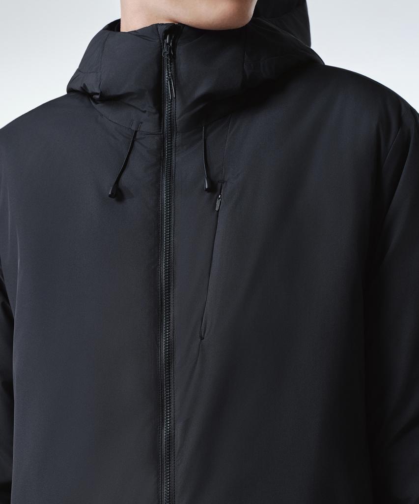 MUSINSA STANDARD [City Leisure] Hooded All-Round Padded Jacket [Navy]