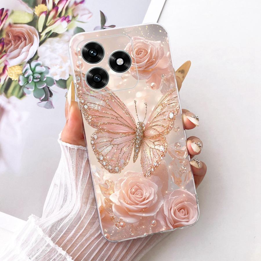 For Honor X5c Plus Case Soft Silicone Transparent Fashion Style Capa Proective Cover for HonorX5c X 5 C Plus NLA-LX1 Fundas