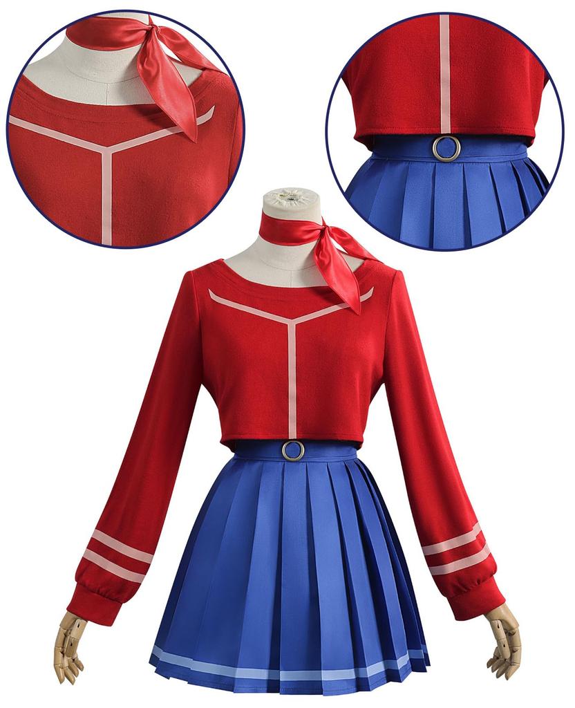 VTuber Cosplay MiSide Cosplay Costume VTuber Cosplay Mita Cosplay Costume MiSide Virtual YouTuber VTuber Cosplay [NOKIJP] Mita-chan (Miside, XL)
