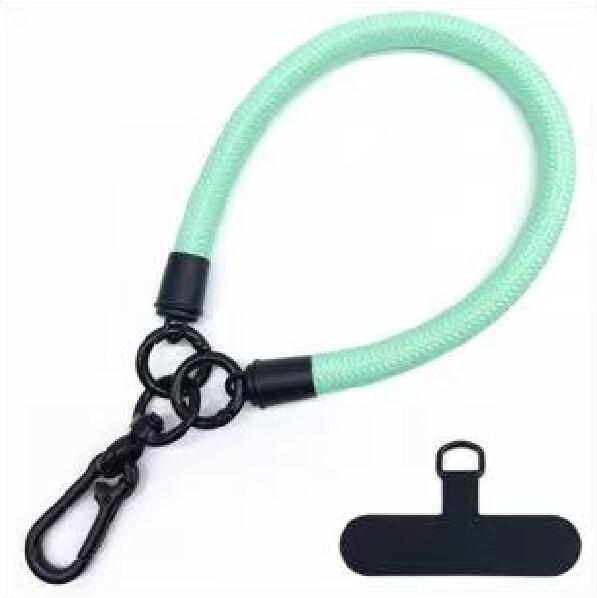 Luxury Phone Wrist Strap 10mm Diameter Lanyard Anti-loss Short Rope USB Keychain Hanging Portable Bag Mobile Cover Case Strap