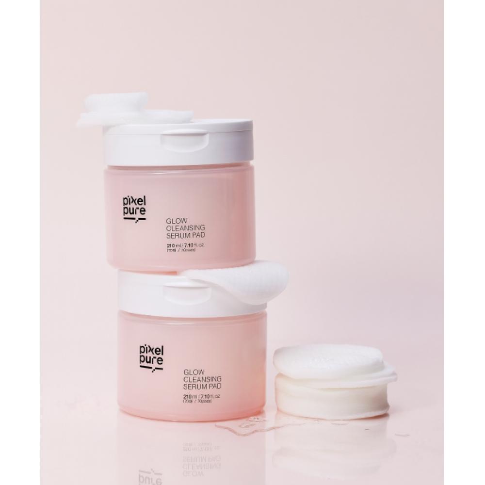Pixelpure Glow Cleansing Serum Pad 210ml NONE