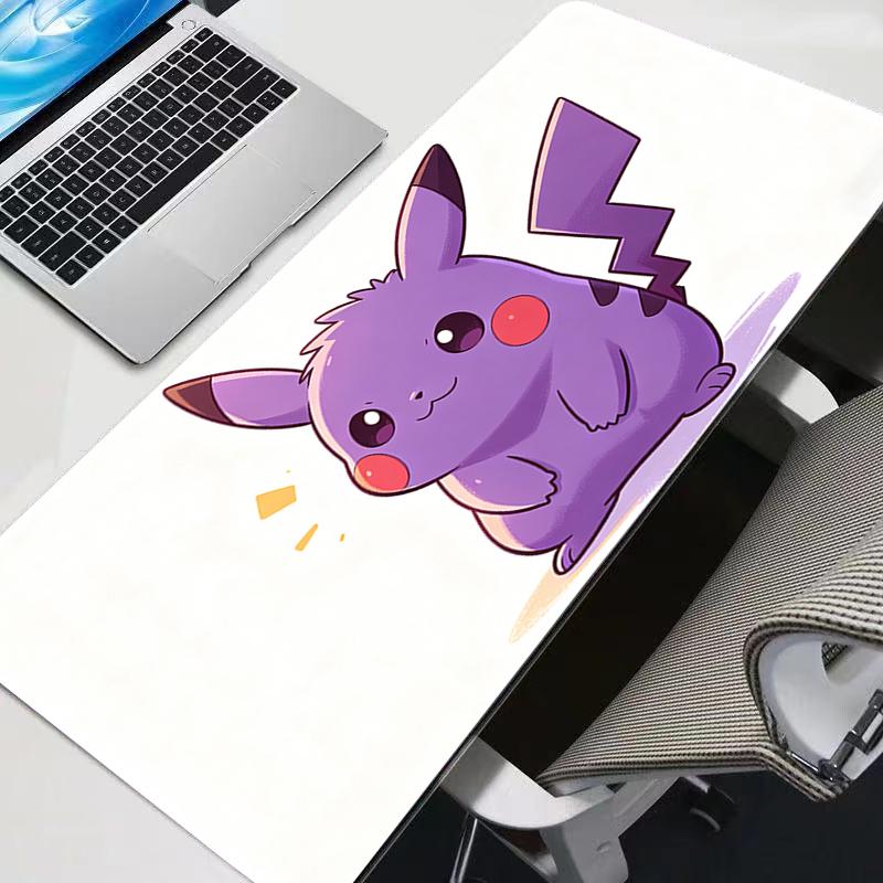 Computer Mouse Pad Gaming MousePad Large Mouse Pad Gamer Keyboard Pad Gengar Pikachu Sakura Pagoda Rug PC Desk Mat Tapis Souris