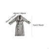 1/12 Scale Coat for Action Figures Accessories Windbreaker Clothing Miniature BJD Decoration