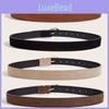 Casual Pu Leather Waist Belt With Metal Clasp For Fashionable Women Outfits