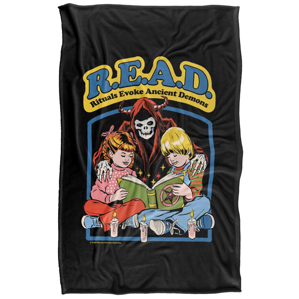 Steven Rhodes Read Soft Touch Blanket