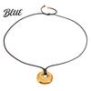 Versatile Jewelry Piece Boho Style Necklace Stainless Steel Ring Pendant