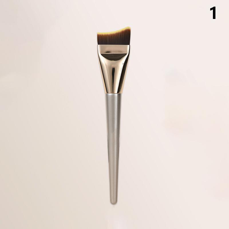 

Ultra Thin Crescent Foundation Make-Up Brush Face Contour Brush Inclined Fishtail Contour Brush Mixed Foundation Cream Tool