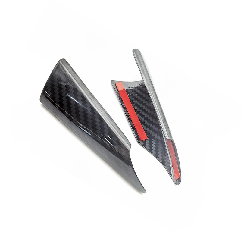 For Porsche Panamera 976 2024-2026+ Real Carbon Fiber Car Steering Wheel U-shaped Sticker Cover Car Interior Accessories
