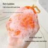 Soft Honeycomb Bath Sponge: Cute, Durable, Dual-Use for Foaming and Scrubbing