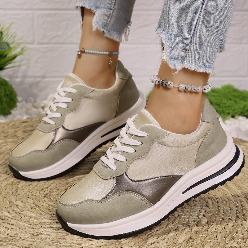 Platform Sports Shoes Leisure Fitness Women's Patchwork Shoes