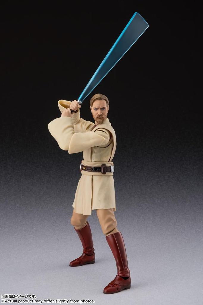 TAMASHII NATIONS Star Wars Epizod Zemsta Sithów Kenobi Klasyczny Zemsta Około 150mm PVC ABS Tkanina Malowana Ruchoma Figura