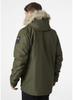 Зимняя куртка Helly Hansen Coastal 3.0 Parka утилитарного зеленого цвета