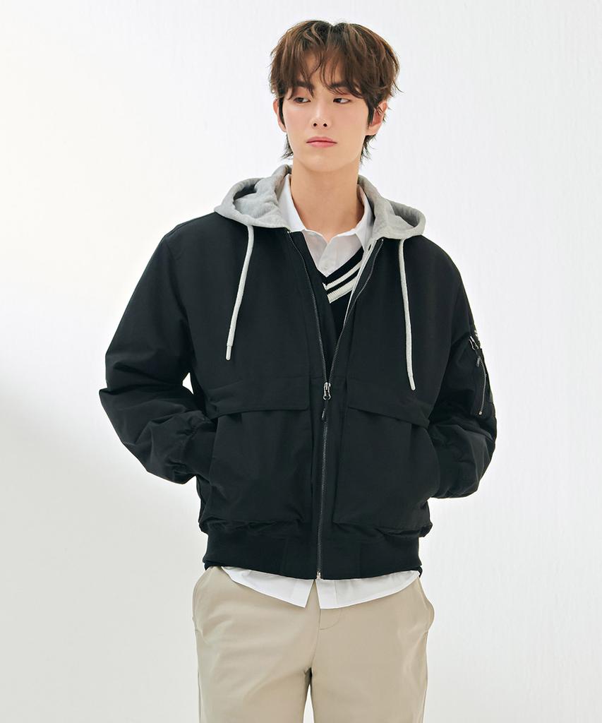 Chasecult Unisex Hooded Jumper With Detachable Liner - Daru4111B03