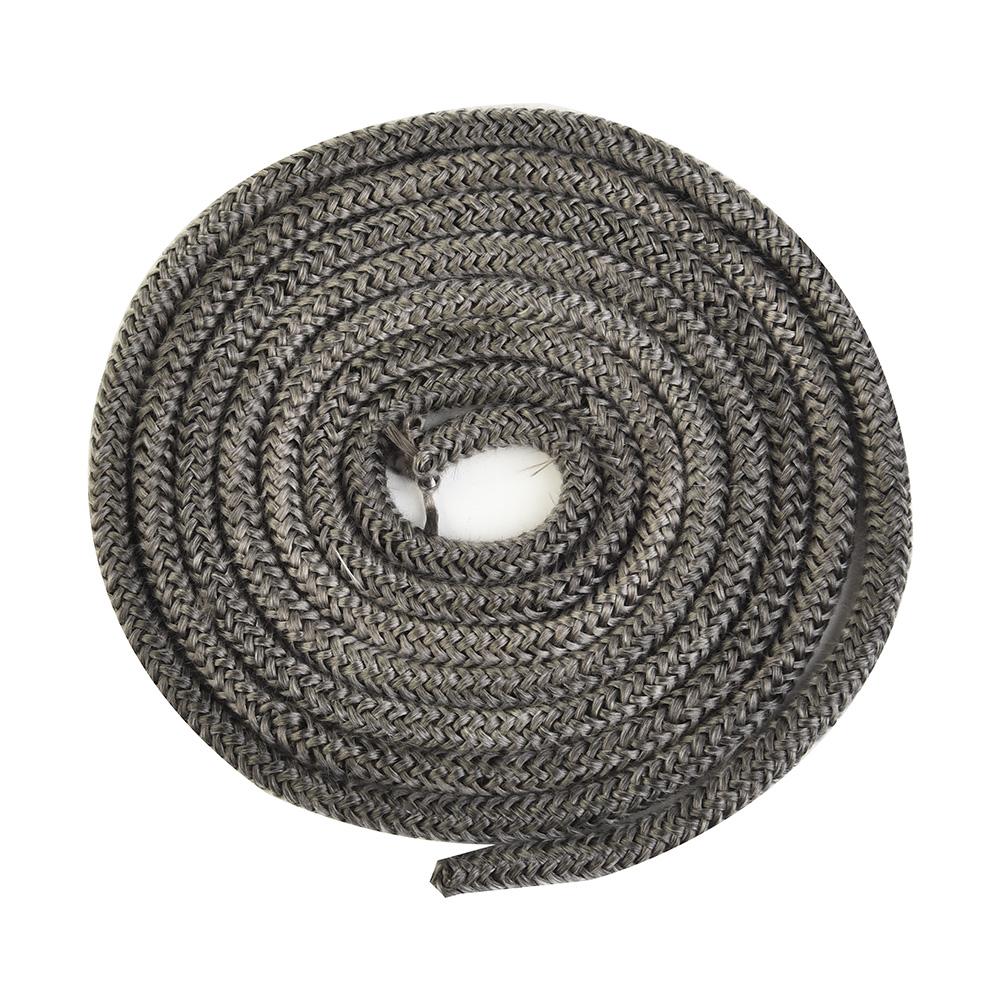 Fiberglass Rope Seal 78 Inch/2m Dark Grey Fiberglass