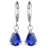 Inlaid Pink Zircon Women'S Earrings Women'S Engagement Jewelry