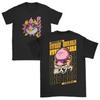 Maglietta estiva da uomo in cotone a maniche corte con scollo tondo e stampa kawaii Majin Buu Gym Ball Z Fitness Anime per genitori