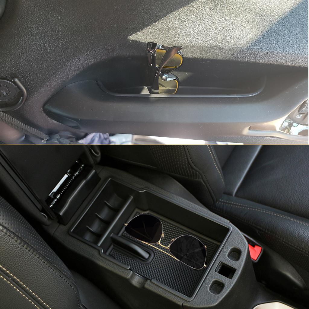 Car Co-pilot Grab Handle Armrest Storage Box Organizer Tray for Jeep Renegade 2015-2025 Stowing Tidying Interior Accessories