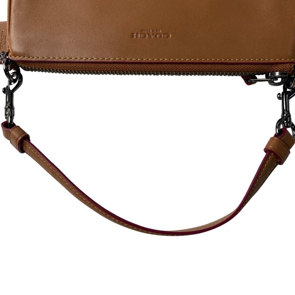 Gebrauchte COACH Handtasche Braunes Leder Damen