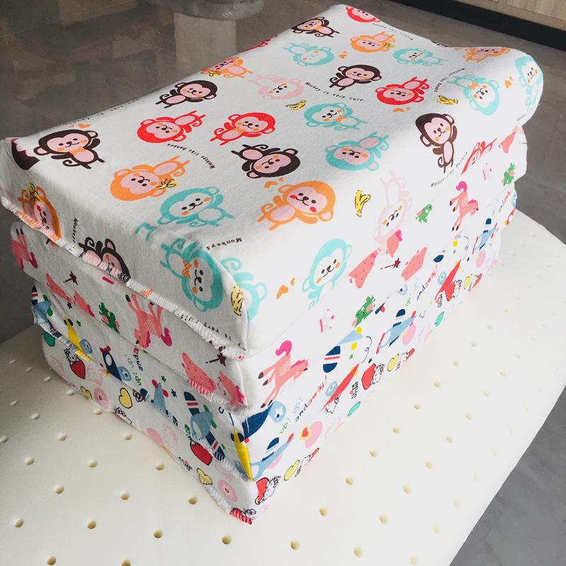 Adorable Latex Pillow Core for Kids Aged 0-6 Years - All-Season Nap Pillow for Nursery & Kindergarten