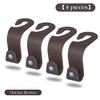 Car Seat Headrest Hook For Volkswagen VW Scirocco Jetta Beetle Golf 4 5 6 mk8 Passat Polo B5 Tiguan Backrest Hanger Storage Hook zj3