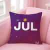 Rapper Jjul Hip Hop Style Cushion Cover Pillow Case Soft Friendly Fabric  Concealed Zipper