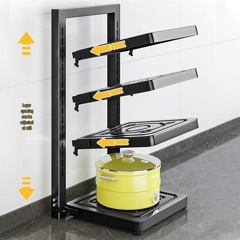 Adjustable Multi-layer Kitchen Storage Rack
