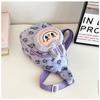 Summer new children's cartoon Labubu chest bag waist bag versatile crossbody bag travel lightweight storage bag