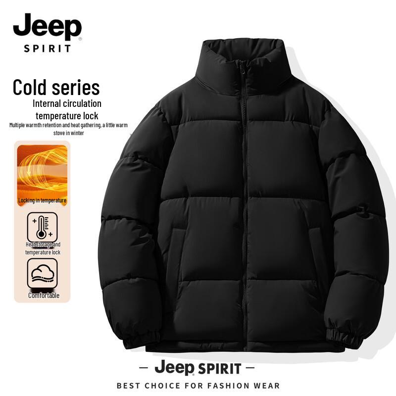 

Мужская новая куртка JEEP SPIRIT 2025 с утолщенной подкладкой M
