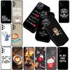 Cover for Samsung Galaxy S10 S8 S9 Plus A33 A34 A31 70 A71 A72 Note 20 9 8 S10E Casing Phone Case OK But First Coffee Book