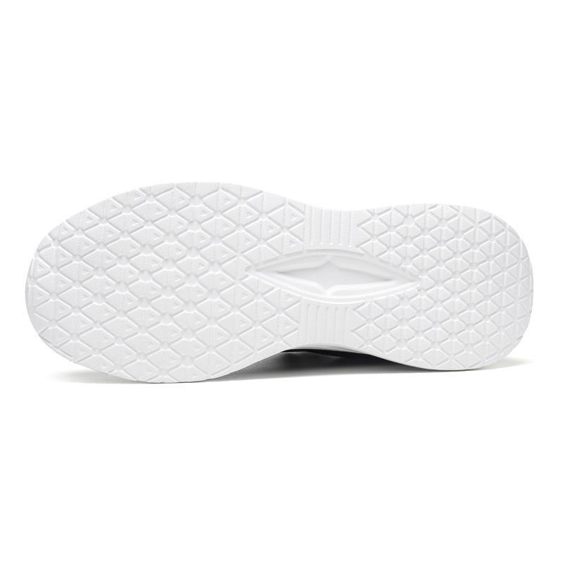 Lightweight fly-woven sports shoes autumn versatile breathable casual shoes flat heel old walking shoes men