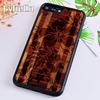 Hawaiian Faux Wood Surfboard Phone Case For iPhone 17 Air 14 15 16 16e 13 12 Max Cover For Apple 11 Pro Max Plus