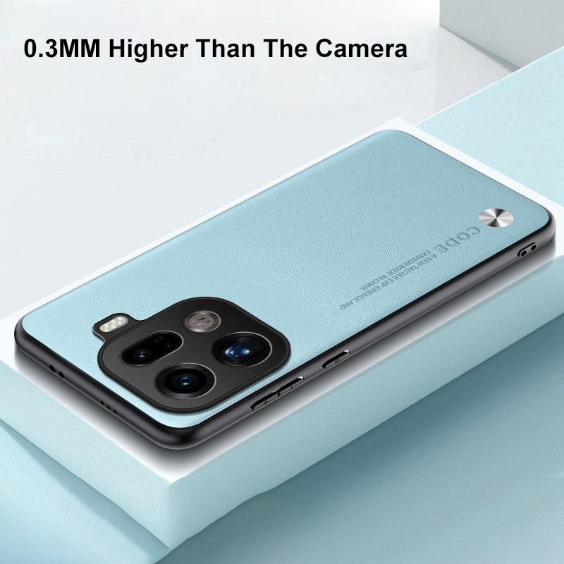 Luxury PU Leather Case For OPPO Find X9 Pro Back Cover Silicone Shockproof Full Protection Phone Case For OPPO FindX9 Pro 5G