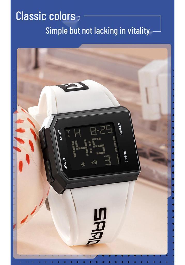 Sanda Youth Trend Multifunctional Digital Electronic Watch